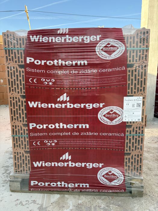 Caramida porotherm 38 robust