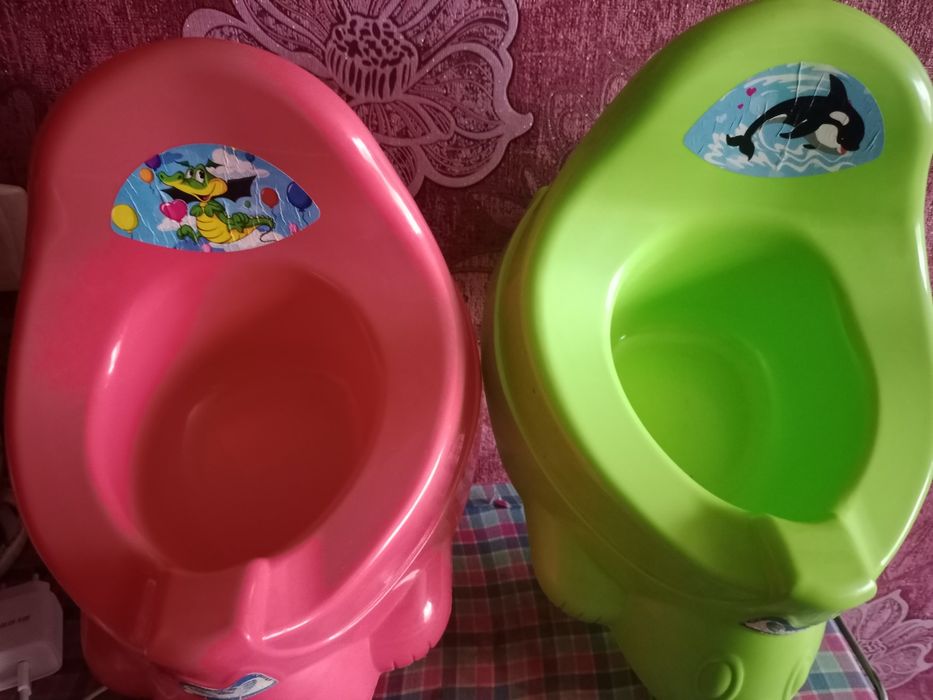 Горшок детский 2цвета