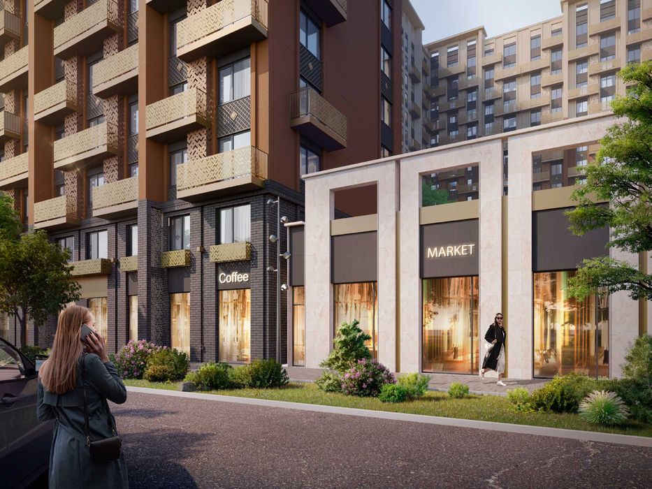 Новостройка 2ком Квартира Рисовый Узбум Фергана Йули / SANAT от NRG-BI