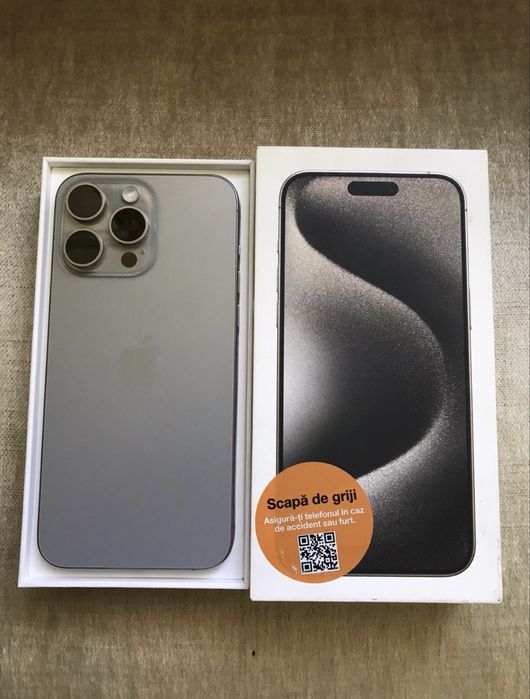 Iphone 15 pro max 256 vand/schimb
