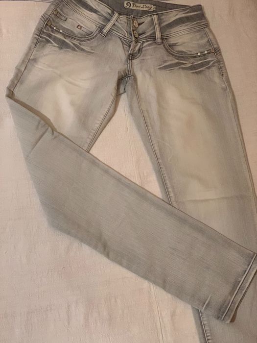 Дамски еластични дънки