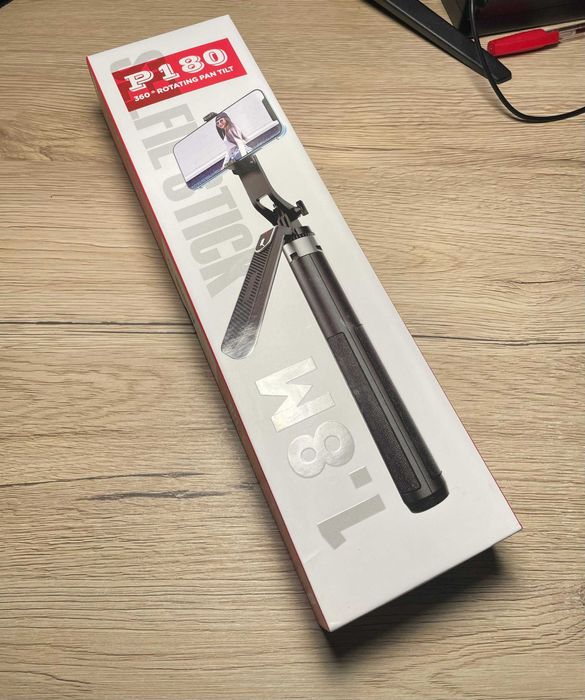 Selfie Stick Tripod P180 – 1.8m rotatie 360 grade