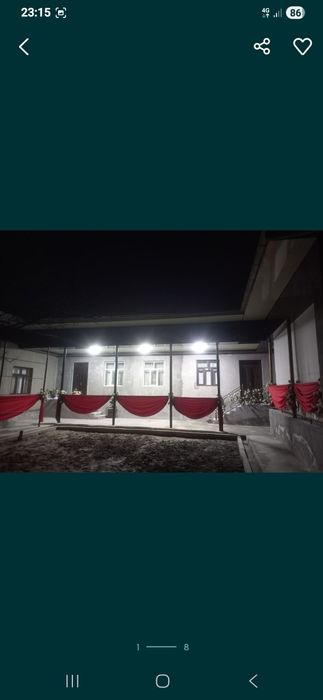 Uy sotlad Zangiotada 4 sotix 7 ta xona 1 ta ayvon remoʻnti ideal