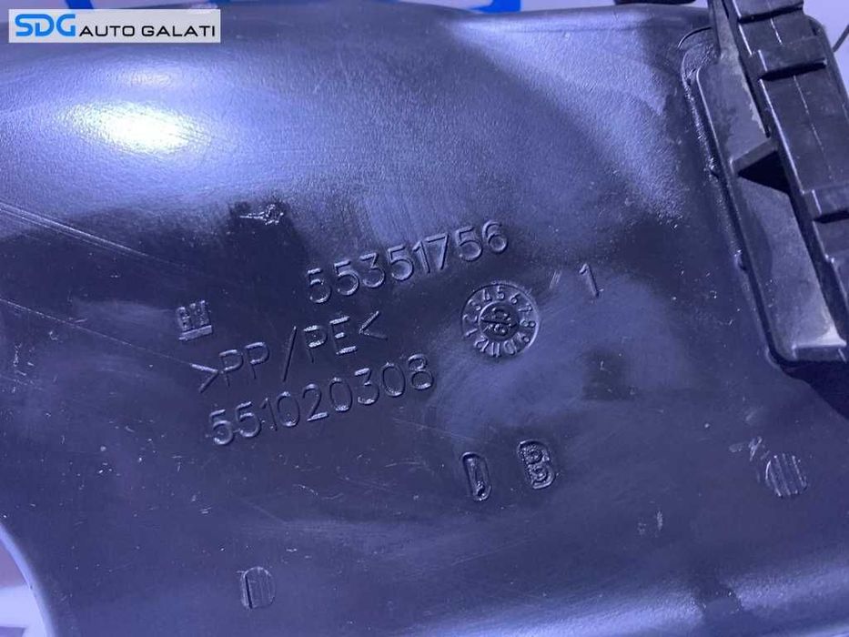 Difuzor Captare Aer Tub Tubulatura Admisie Opel Astra H 2004 - 2010 Cod 551020308