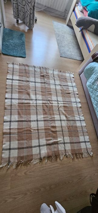 Шерстяной плед 170х140