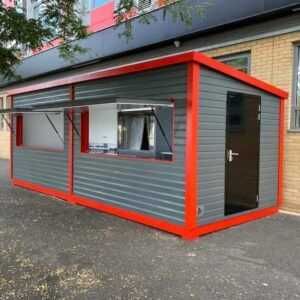 Торговый контейнер с окном