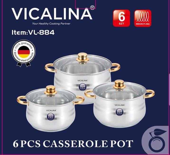 Кастрюля, Набор кастрюля, VICALINA