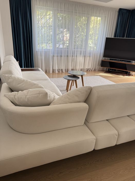 Ъглов разтегателен диван Rapid Corner + декоративни възглавници