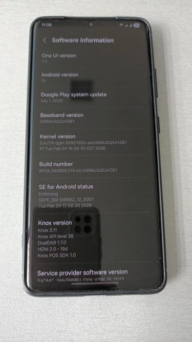Samsung S21 Ultra 5G 128GB 12GB Ram - Android 15