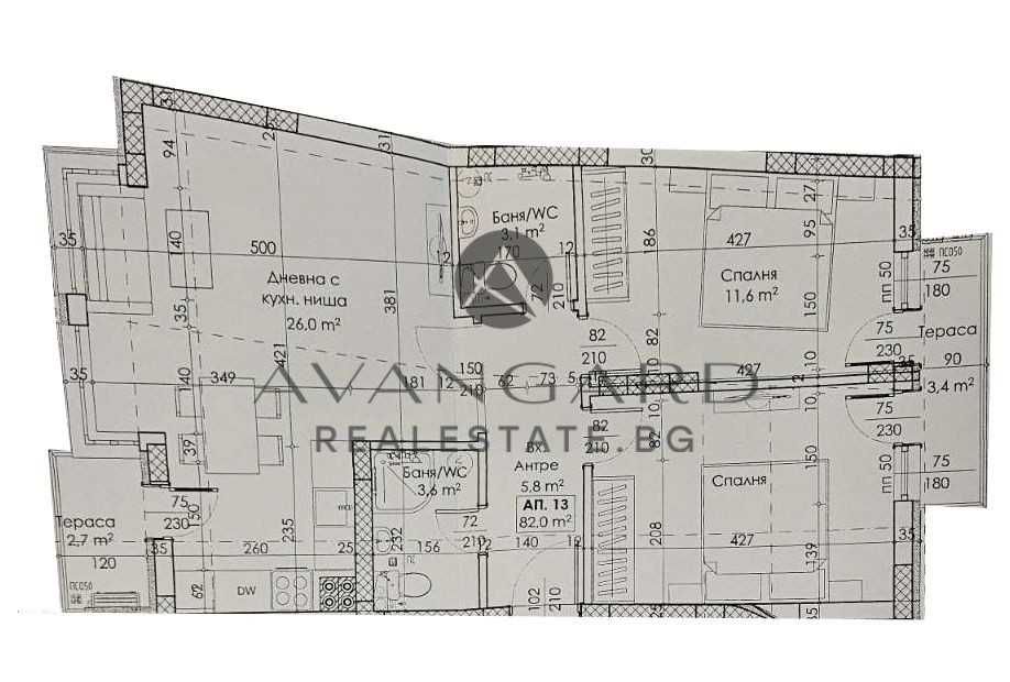 Продава се Тристаен апартамент в Пловдив, Кършияка - 98 кв.м за 1994 €/кв.м - Снимка #9