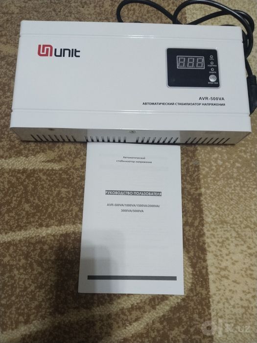 Стабилизатор напряжения UNIT AVR 500VA