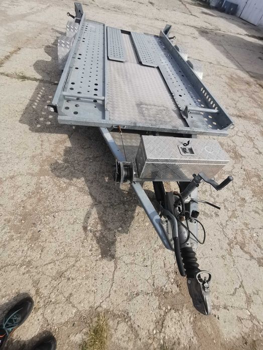 Ifor Williams CT136HD английска двуосна платформа