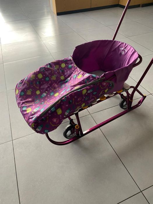 Санки на колесиках