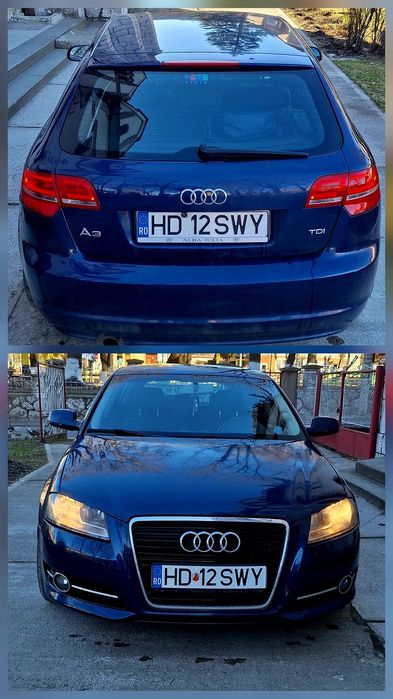 Vand Audi A3, 140 cp, navi, camera, dublu climatronic