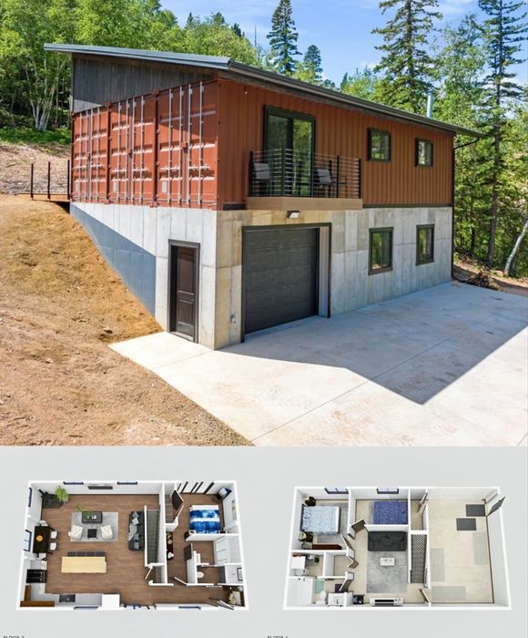 Модульние контейнер домик