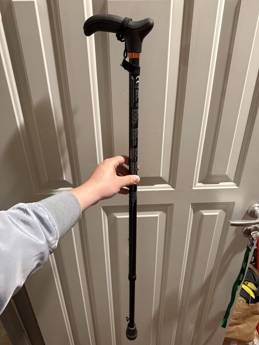 Baston batrani metalic extensibil