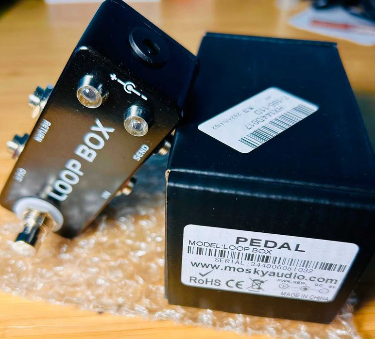 Ефект педал за китара Loop box, ABY line/instrument selctor