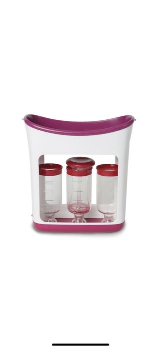 Dispozitiv Infantino pentru umplut pungi cu mancare si piureuri