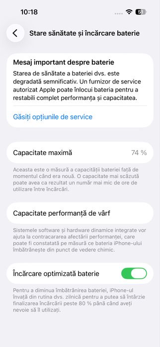 Iphone 14 Pro, Black, 256 GB, 74% baterie