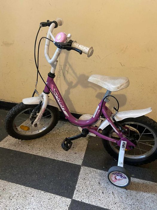 Детско колело Sprint, 14' с помощни колела