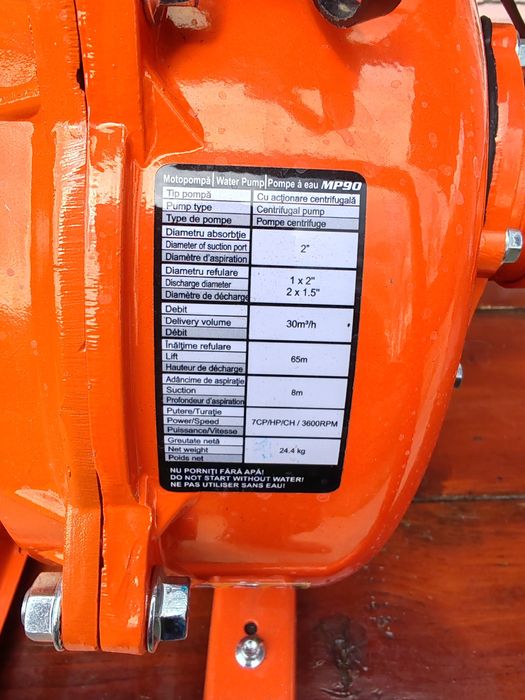 Motopompa Ruris MP 90