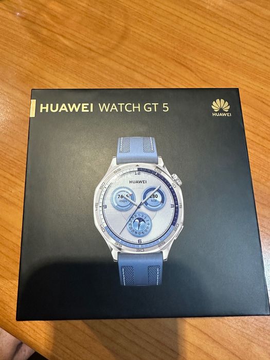 HUAWEI GT 5 46mm нов(гаранция-2027г)