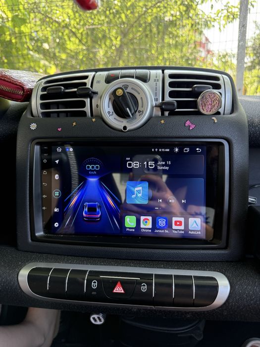 Navigatie Android  Smart For Two 2 Carplay Android Auto + Camera
