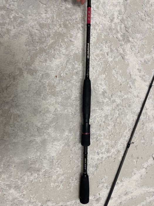 Спиннинг select force и катушка top camping