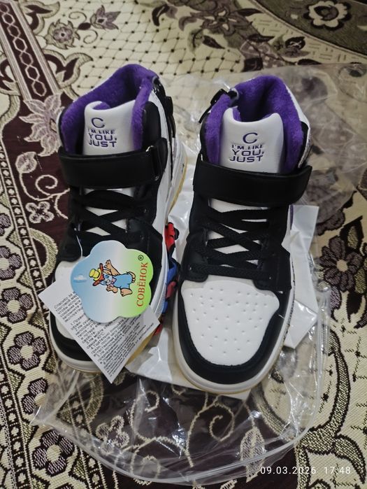 Детский обувь белый