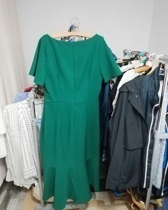 Rochie verde smarald femei