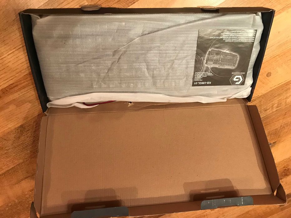 чисто нова програмируема геймърска клавиатура GEMBIRD