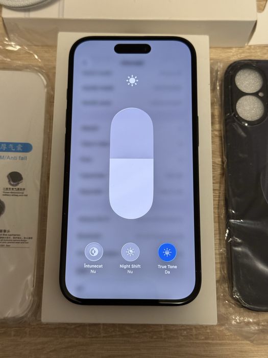 iPhone 16 128GB Black Ca Nou 92% Baterie + Încărcător Fast + Husă + Folie