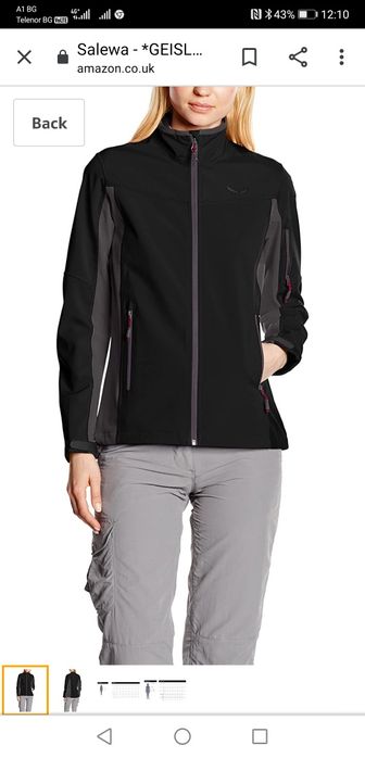 Дамски softshell "Salewa"