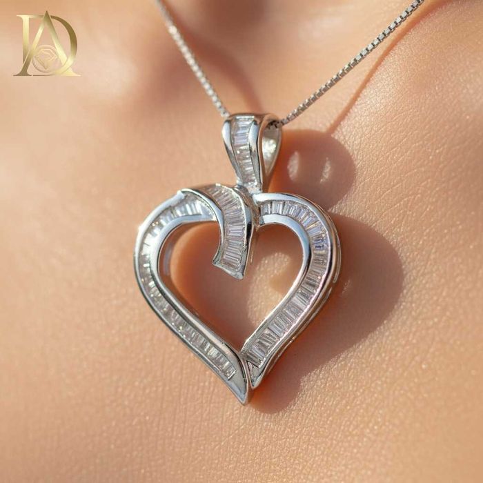 Ново Италианско Златно Колие с 0.60кт Естествени Диаманти