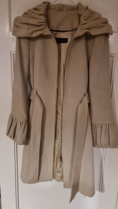 Pardesiu/Palton Zara, stofa cu lână, model elegant