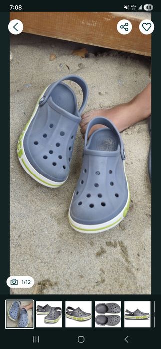 Чехли Crocs 33/34 и 37/38, ECCO 38