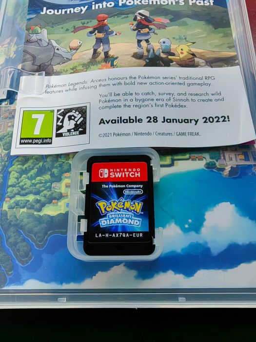 Joc Pokémon Brilliant Diamond - Nintendo Switch - cartus