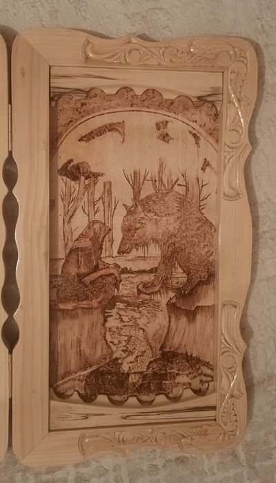 Нарды ручной работы