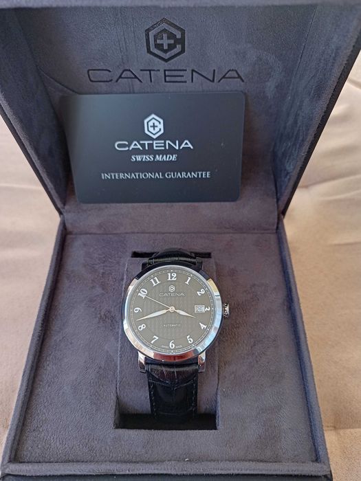 Чисто нови швейцарски автоматични часовници Catena (Swiss Made) – СЕТ / Единично