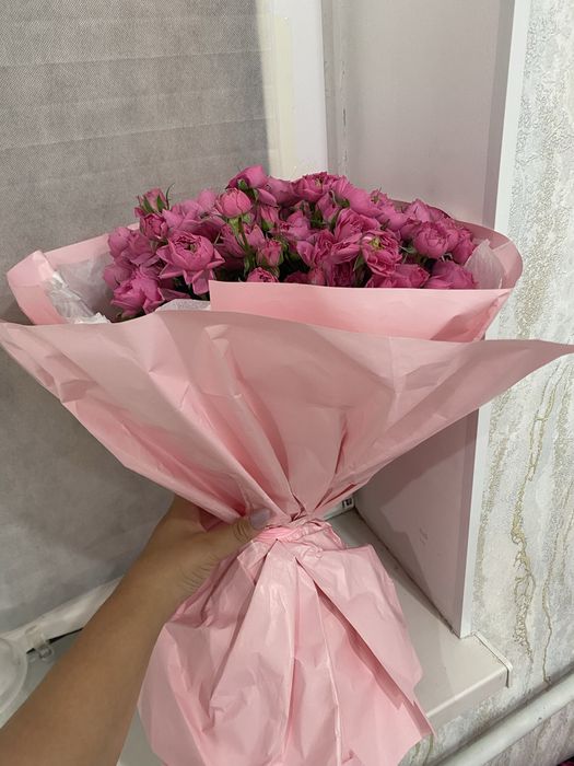 кустовые розы, цветы