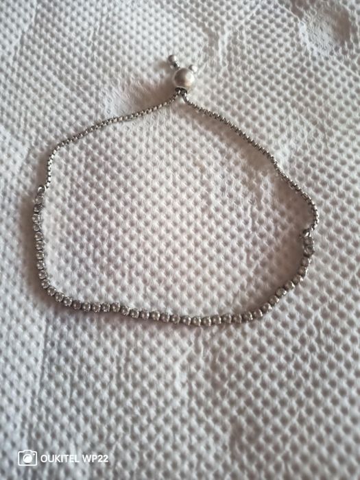 Сребърни бижута,колие,гривна и пръстен.