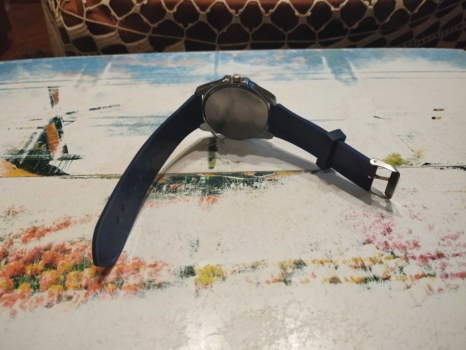 Оригинален фенски часовник на FC Chelsea, работещ, с включена батерия