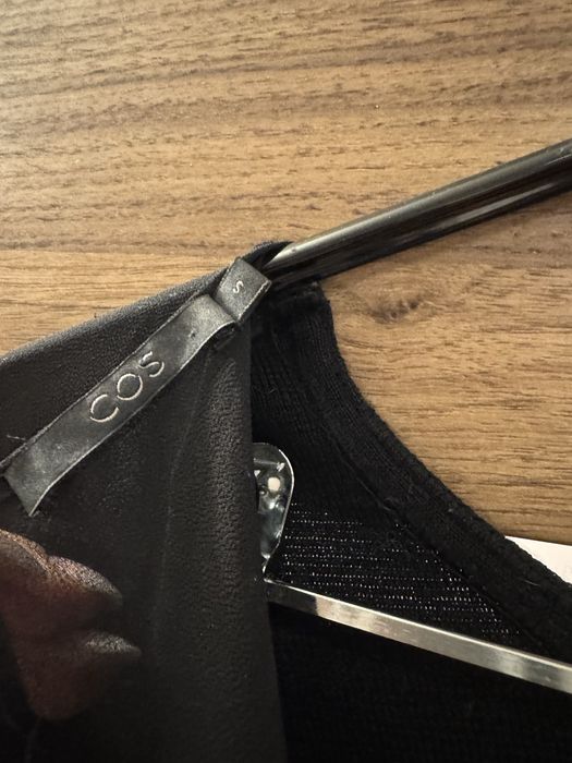 Rochie COS din lana cu spatele gol 36