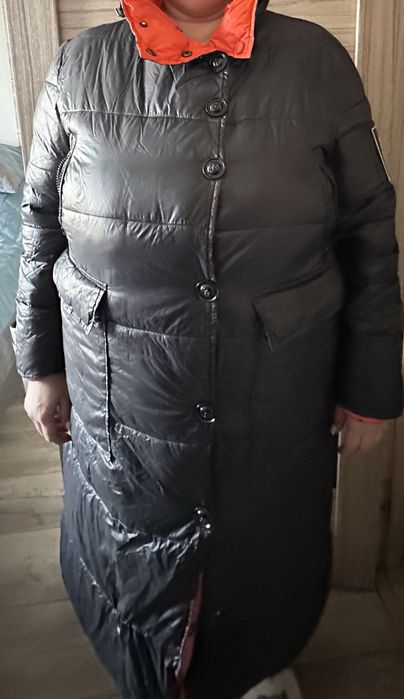 Продам двухсторонний пуховик