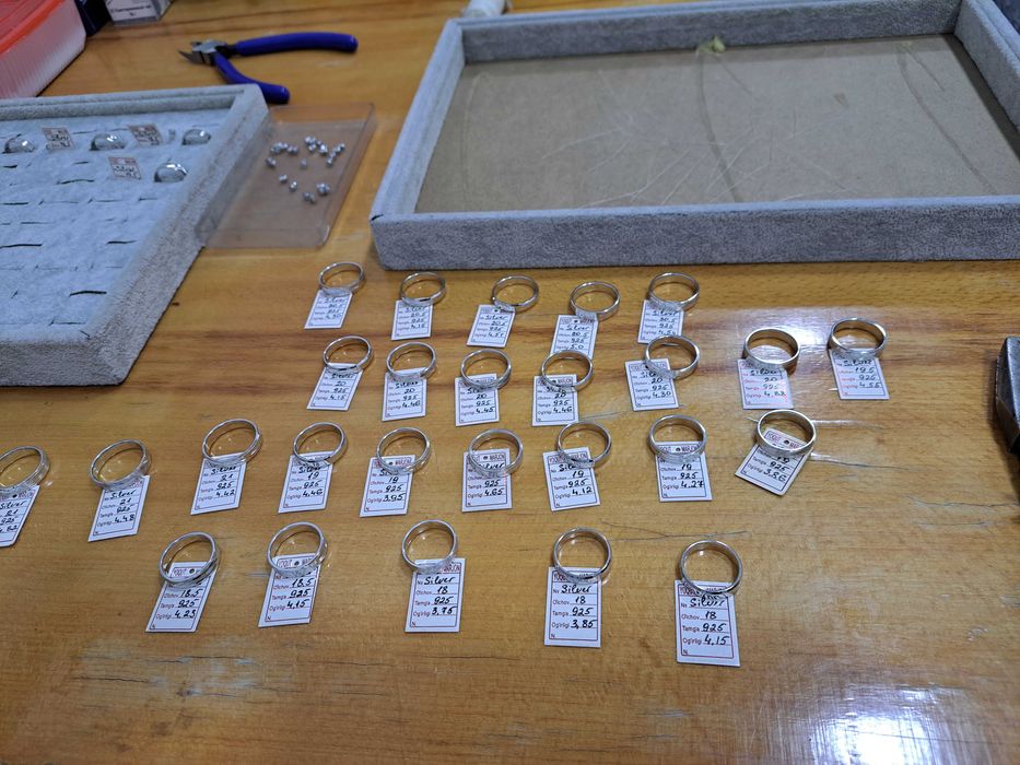 Мужские Обручальные из Серебро, Kumush Uzuklar, 925 proba Kumush Uzuk