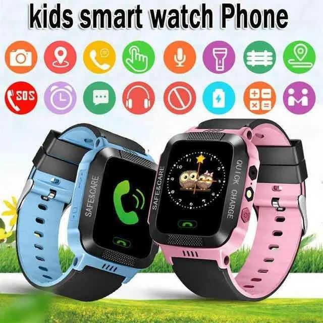 Новые smart watch baby детские смарт часы