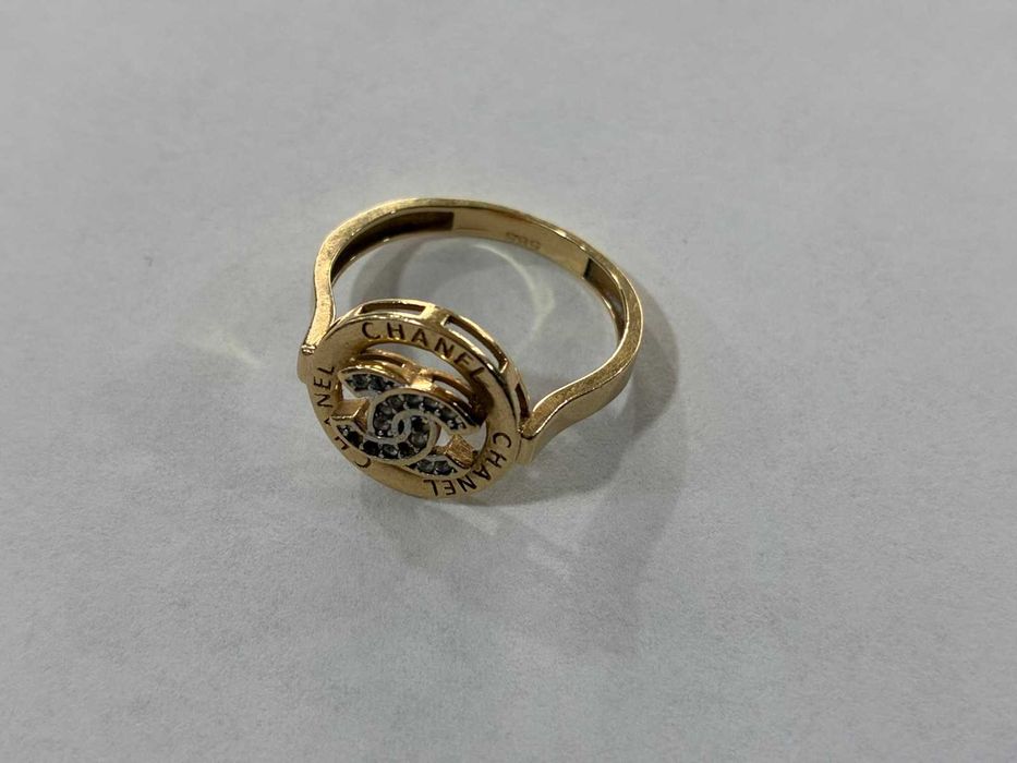 Златен пръстен Chanel 14k злато