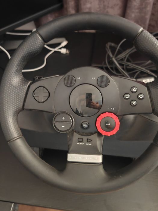 Волан с педали Logitech Driving force Gt 900 градуса