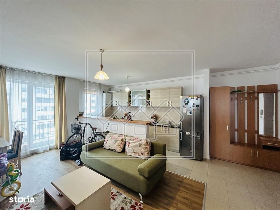 Apartament cu 2 camere, balcon, etaj 2\/4, loc de parcare - Ciresica