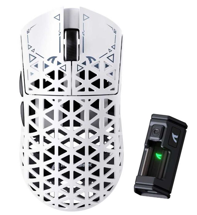 Геймърска мишка ATTACK SHARK R5 ULTRA Carbon Wireless-8K-PAW3950MAX